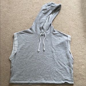 Sleeveless hoodie!